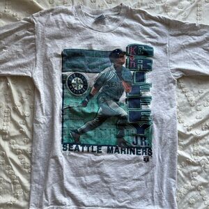 Vintage 1993 MLB Seattle Mariners Ken Griffey Jr Salem Tee